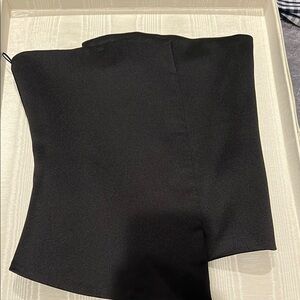 NWT Zara Strapless Asymmetrical Top